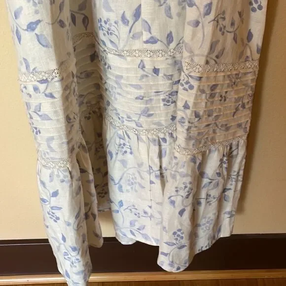 Reformation lili ruffle midi dress 20 - Picture 8 of 10